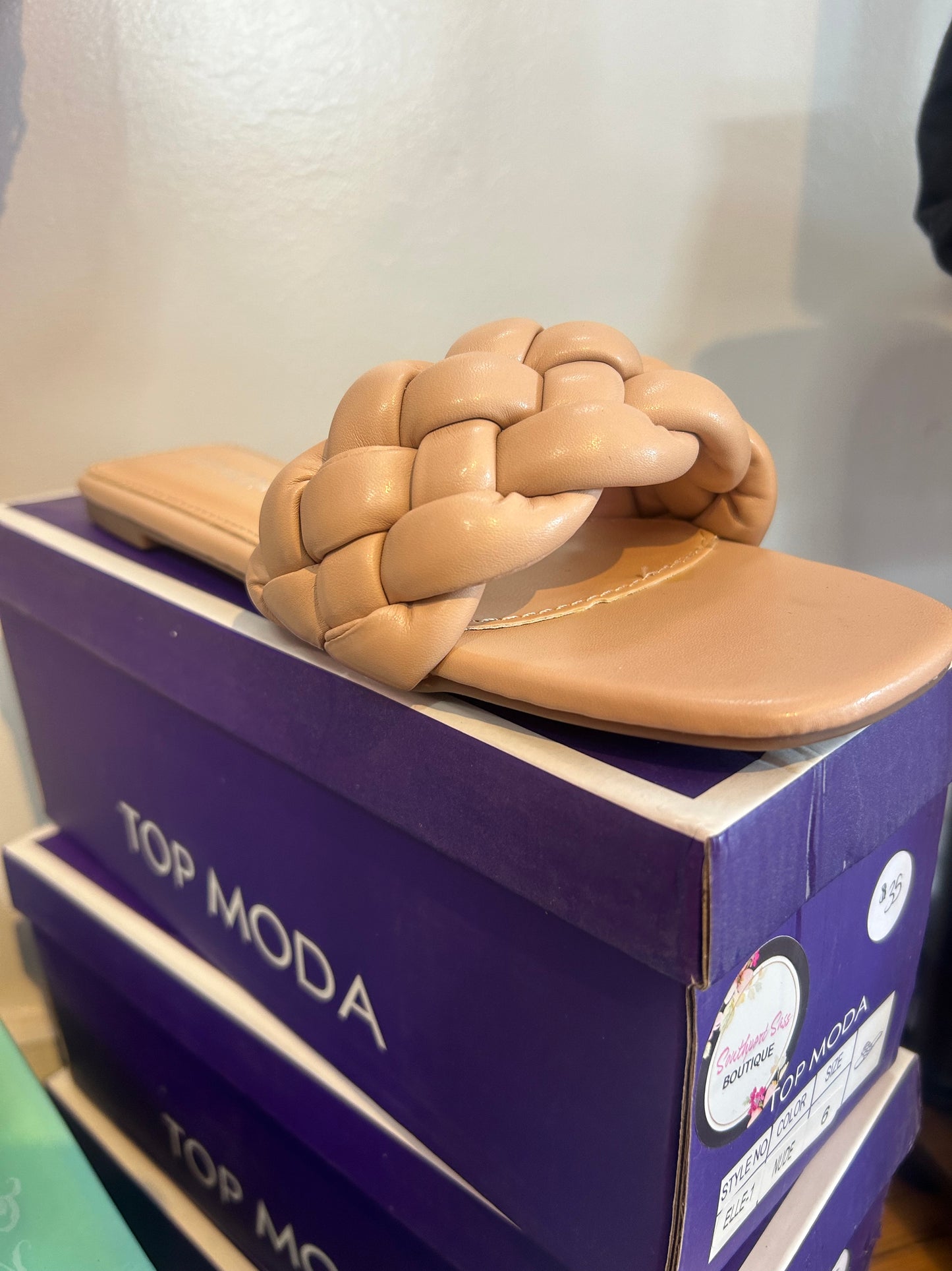 Top of the Line Braided Sandal