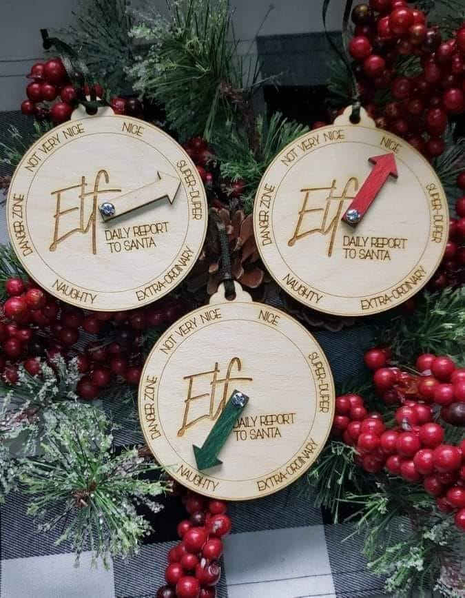 Elf Daily Report to Santa Ornaments