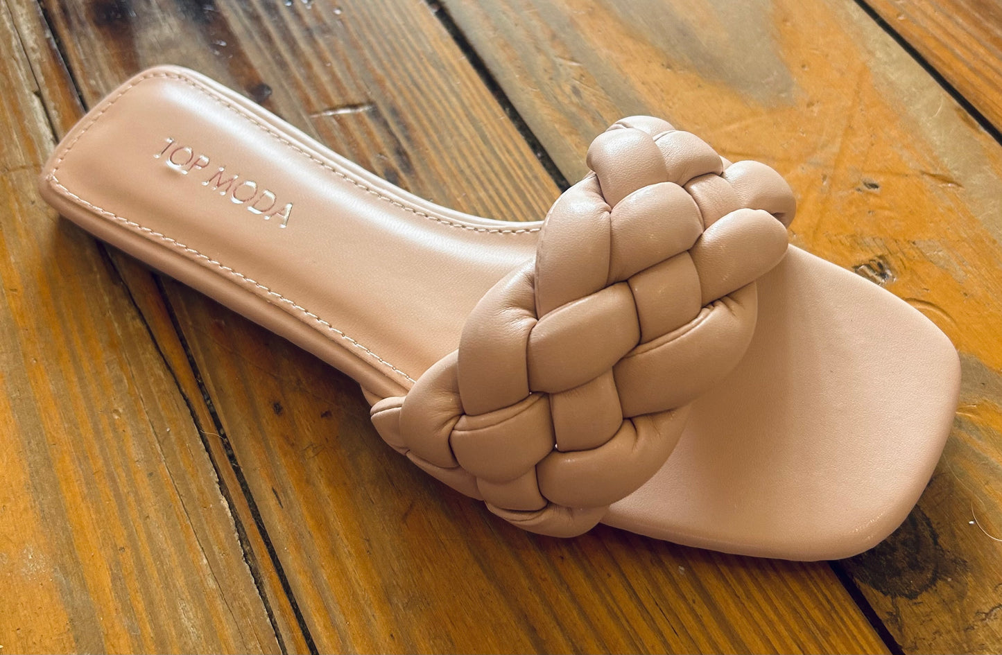 Top of the Line Braided Sandal