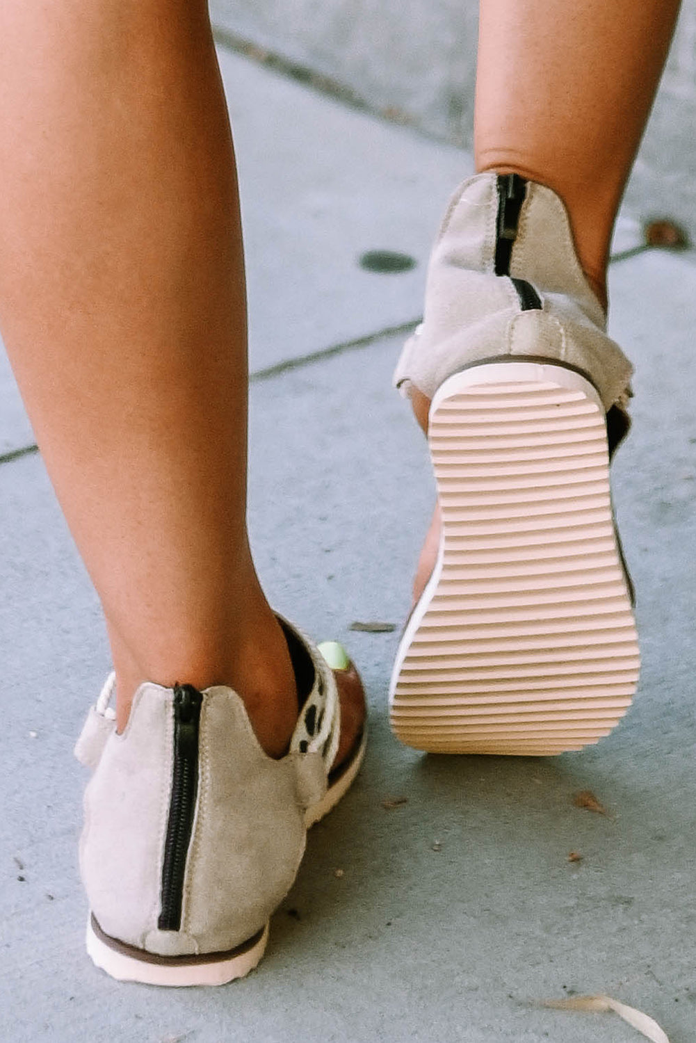 Leopard Sandals