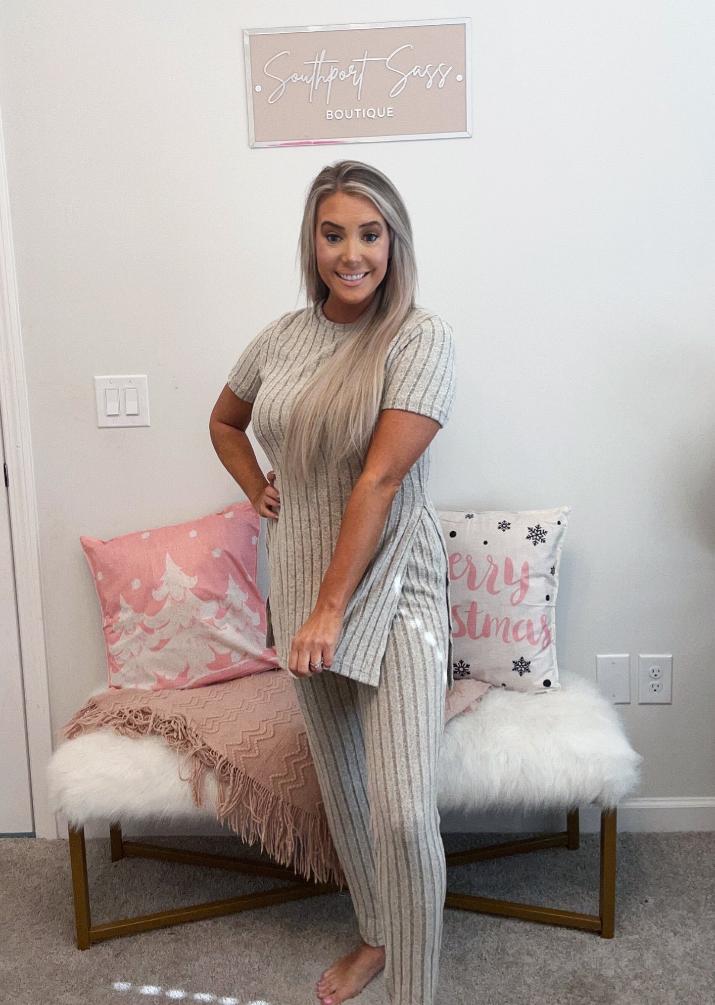 Ribbed Cozy Lounge Set