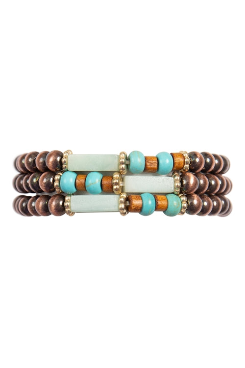 Boho Bracelet Set (3 bracelets)
