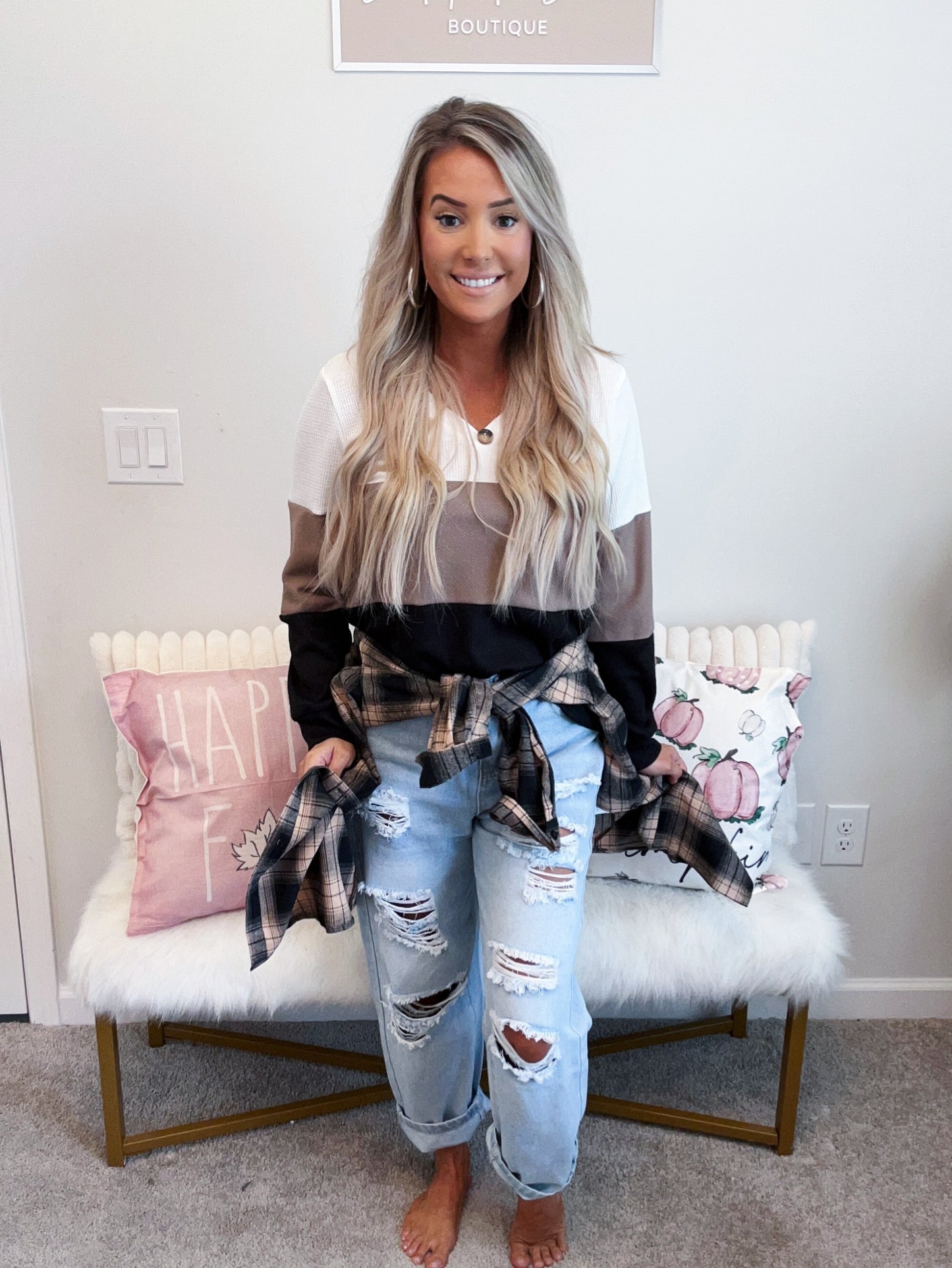 Color me Khaki Flannel