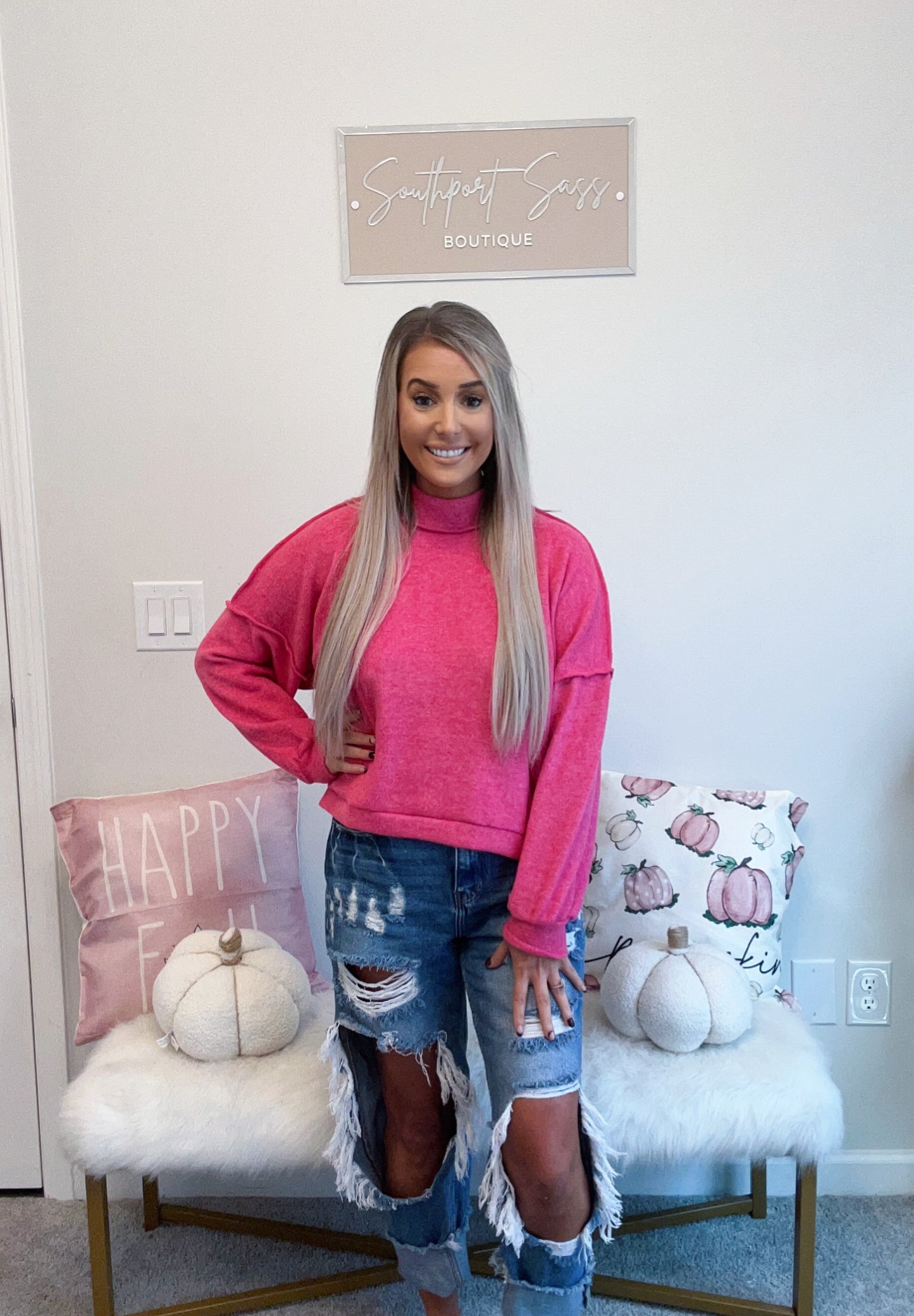 Cozy Little Spot Sweater (3 colors)