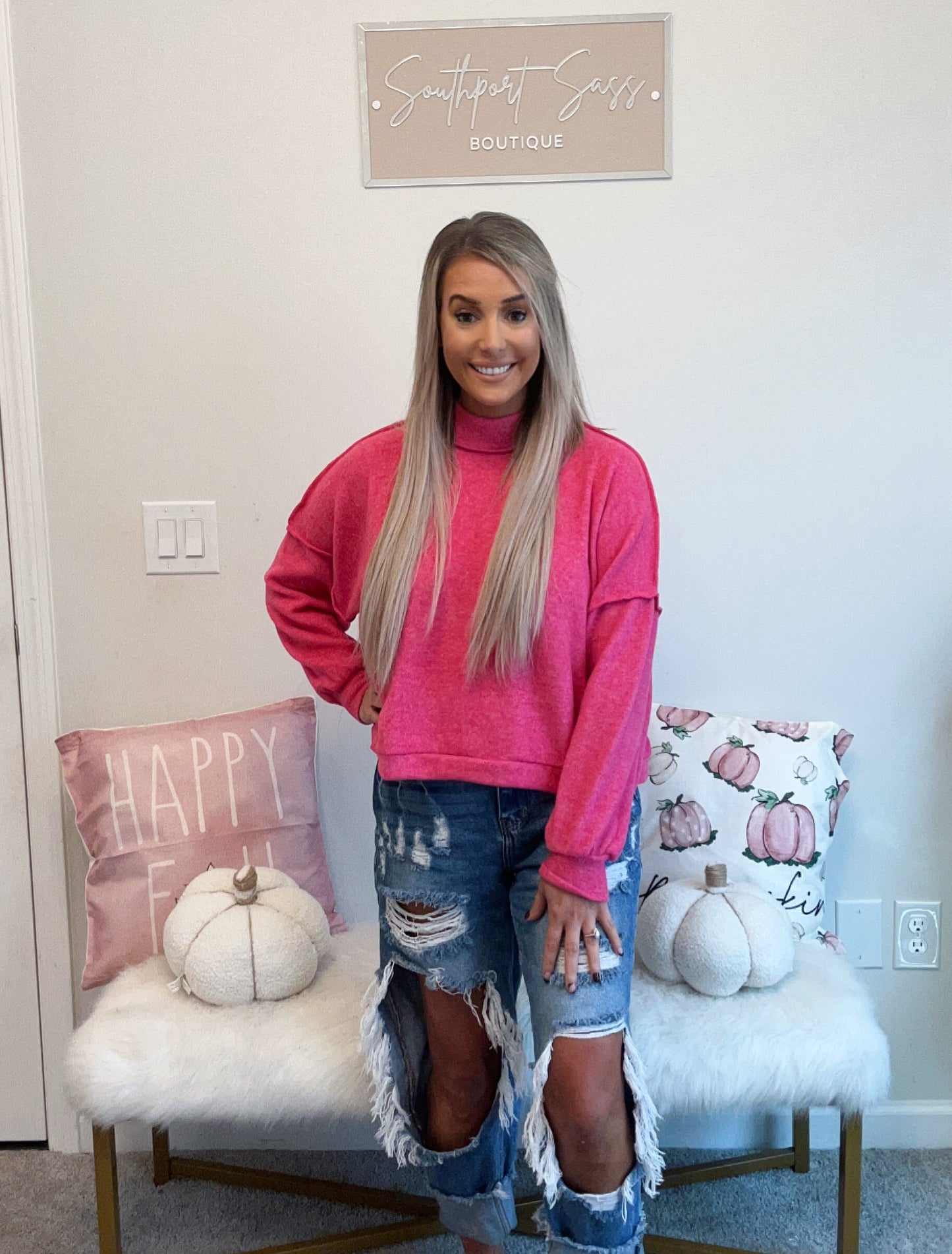 Cozy Little Spot Sweater (3 colors)