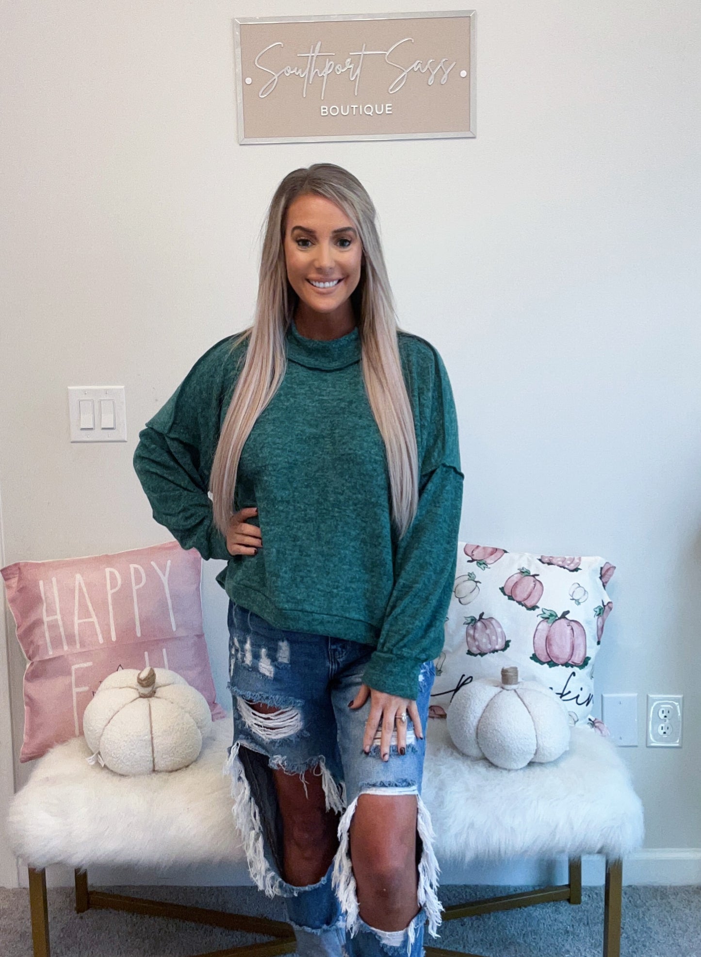 Cozy Little Spot Sweater (3 colors)