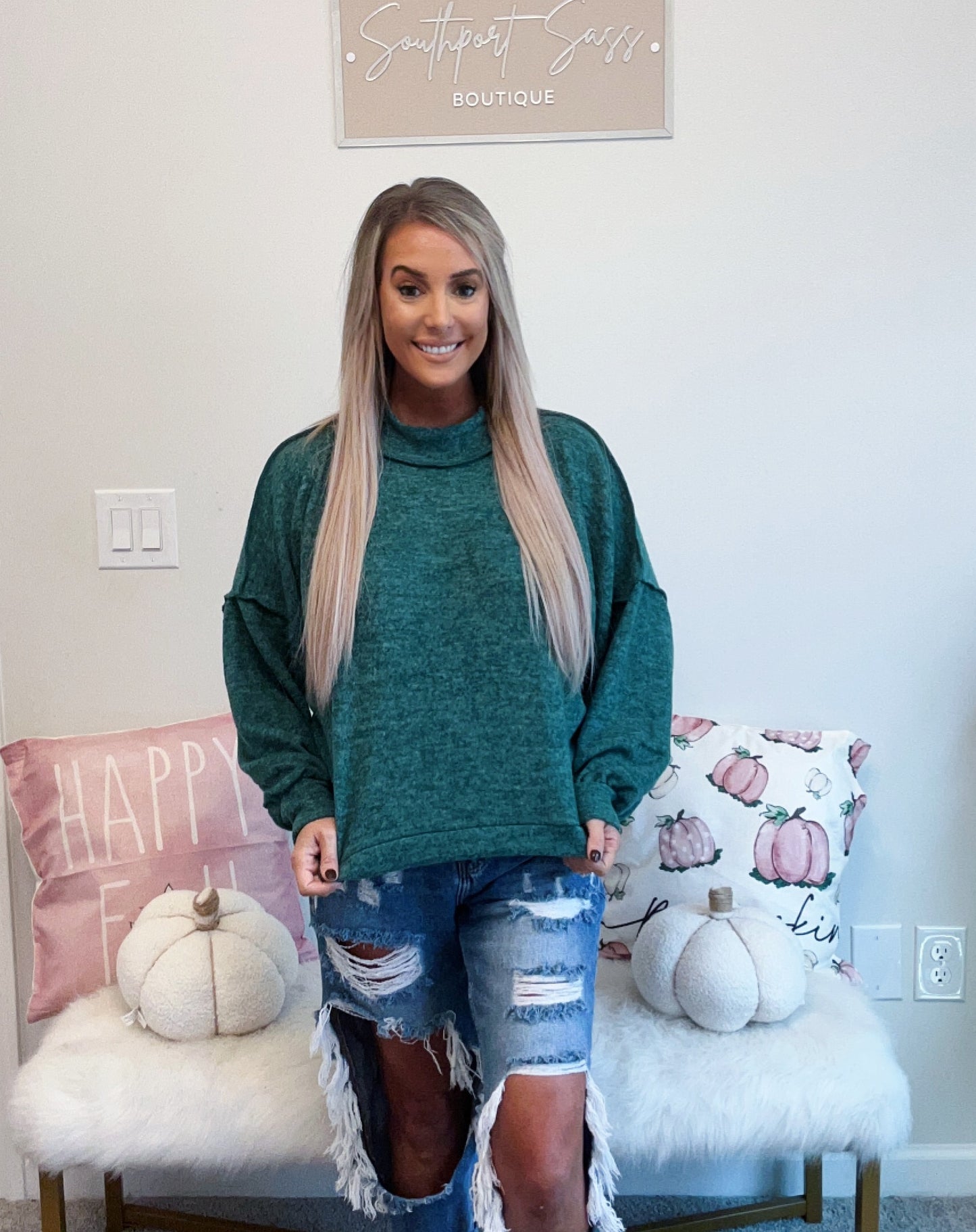 Cozy Little Spot Sweater (3 colors)