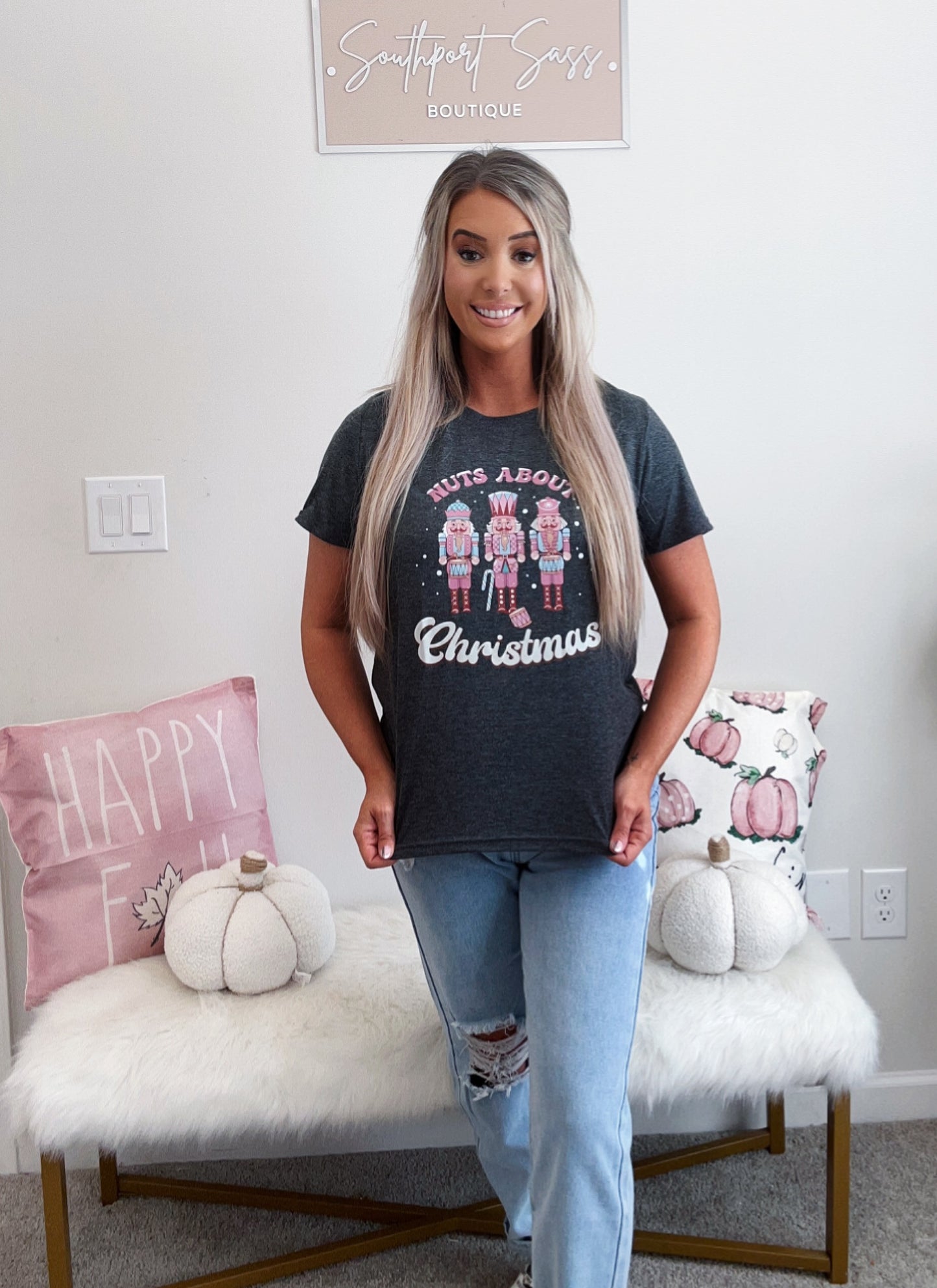 Nuts about Christmas Tee