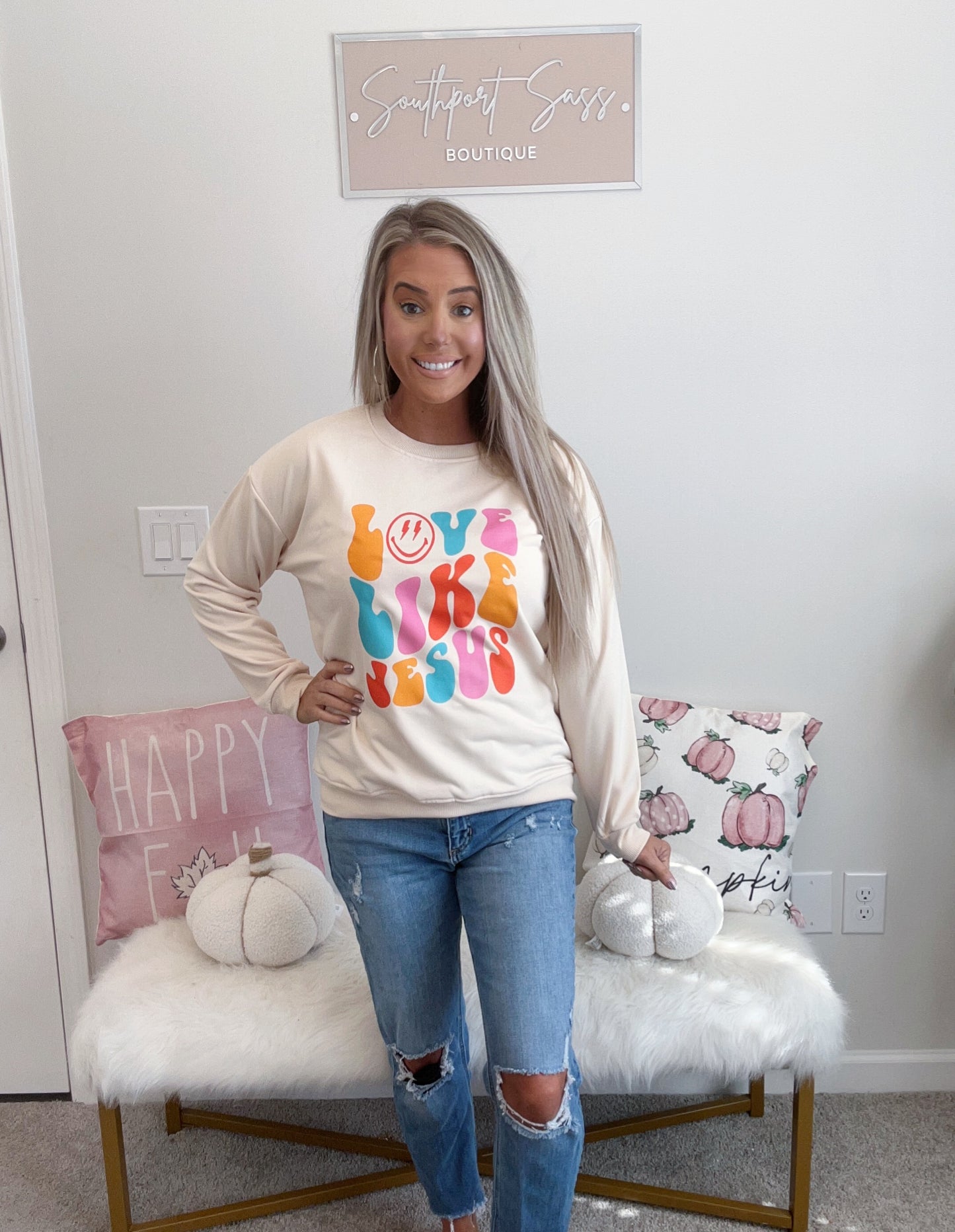 Love Like Jesus Crewneck