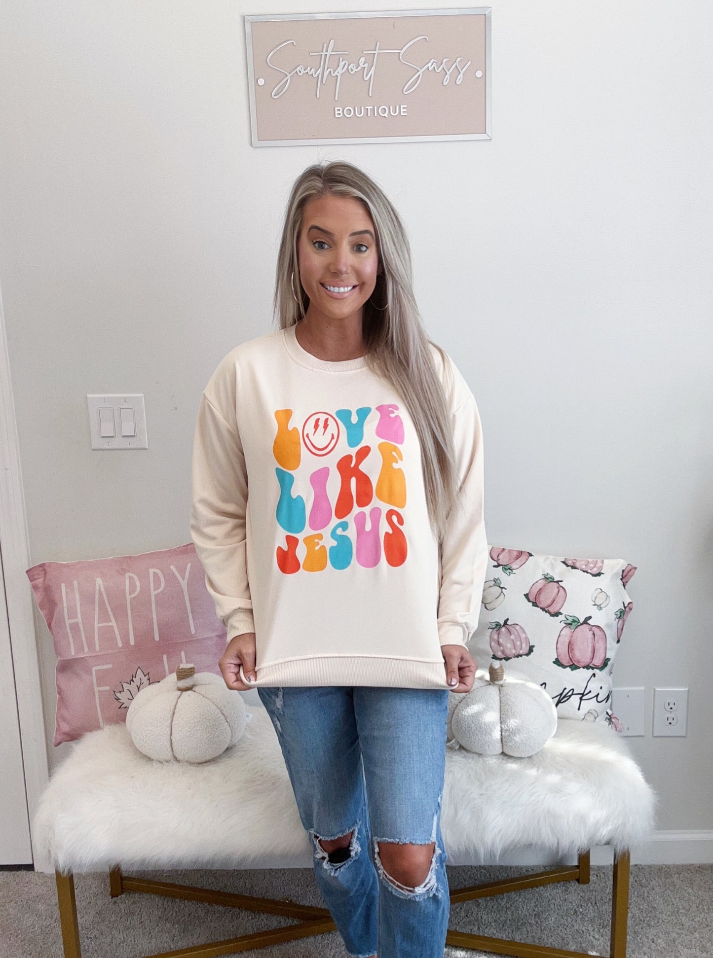 Love Like Jesus Crewneck
