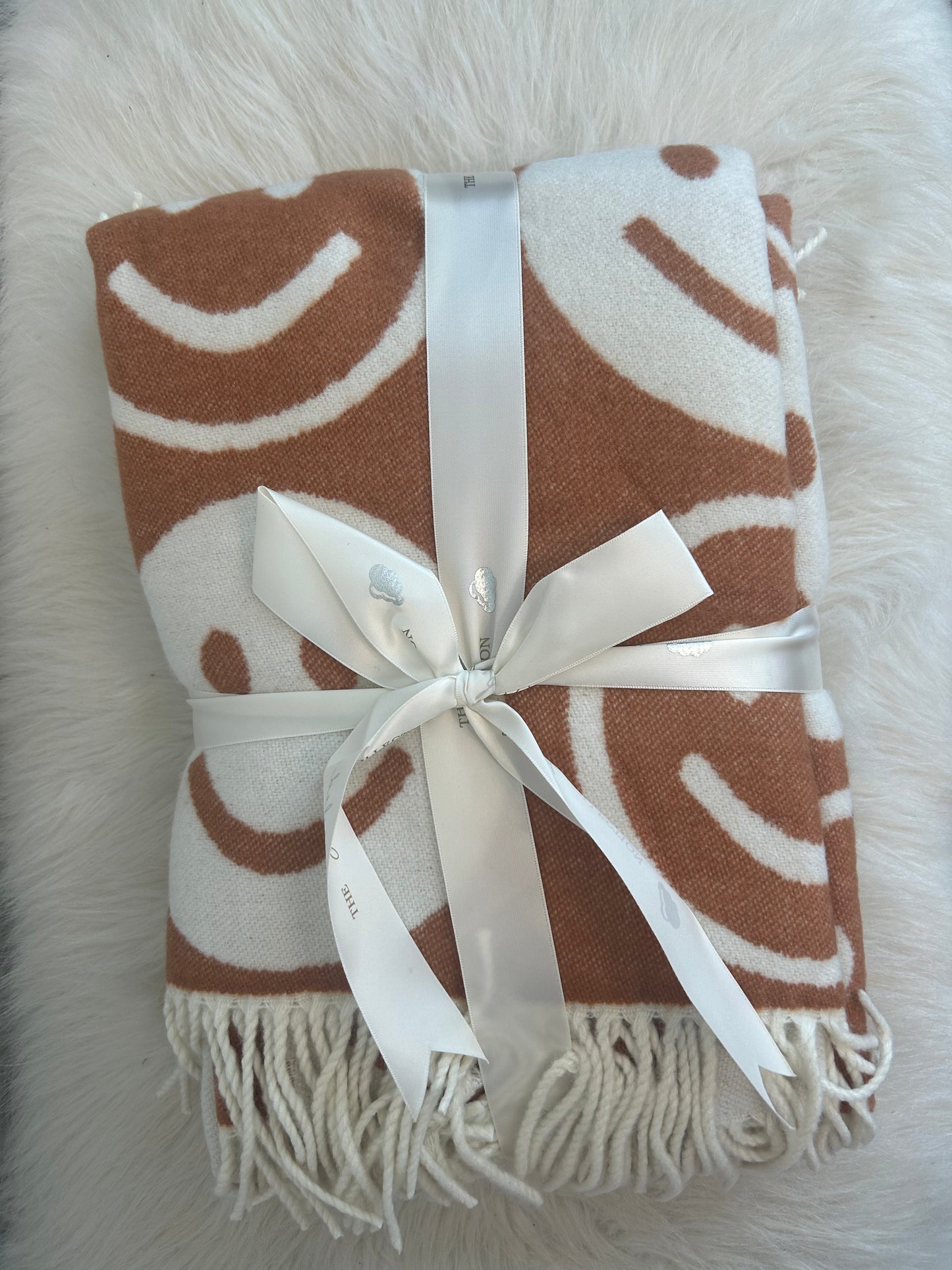 Smiley Throw Blankets