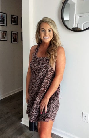 Overall jumper dress