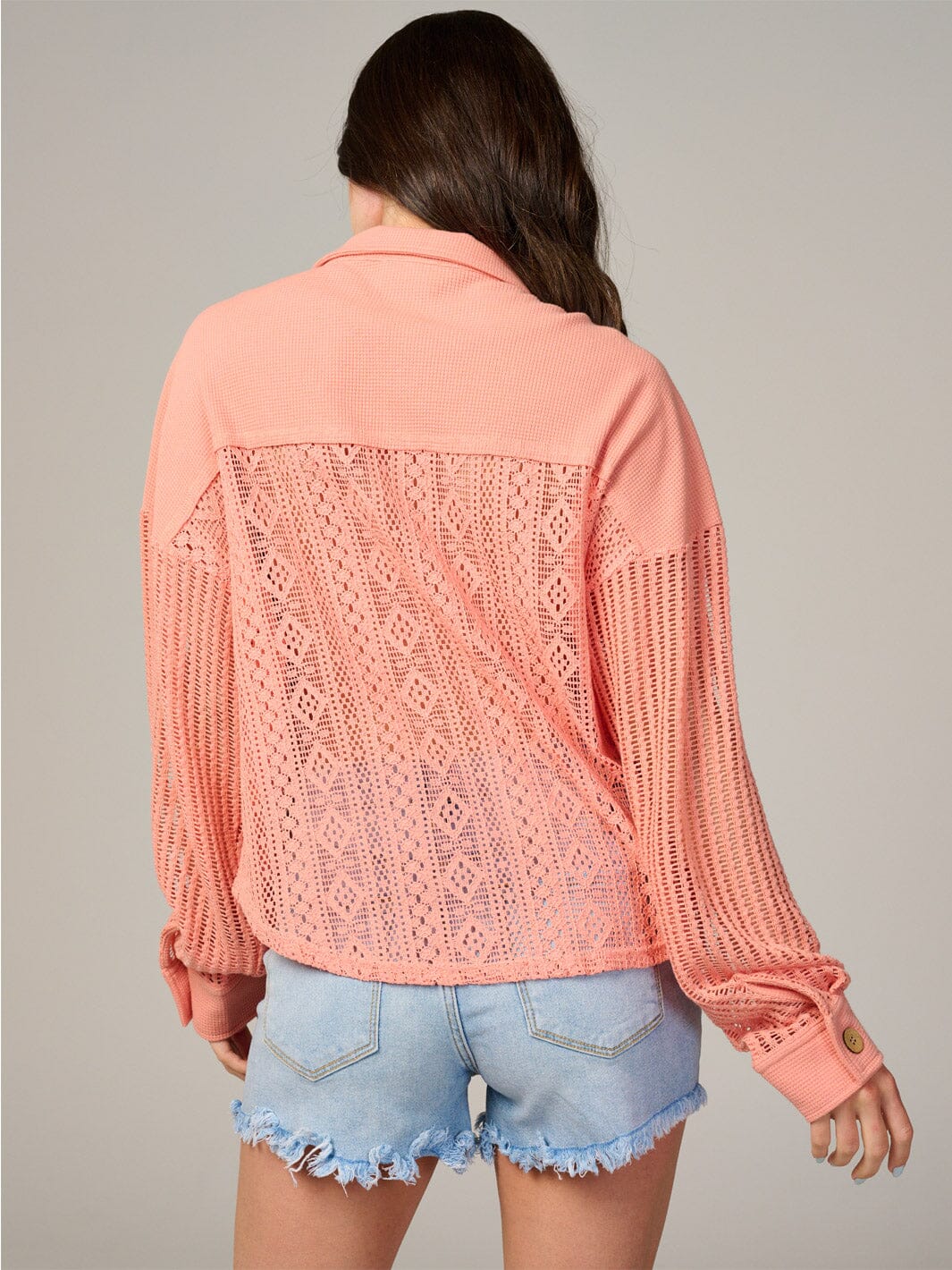 Amelia Button Top
