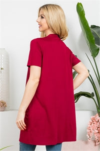 Wine Cardigan