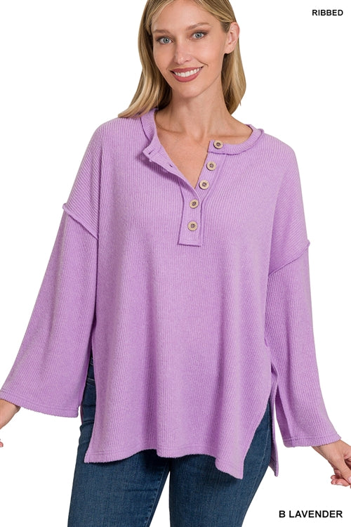 Coming Around Henley Top (Lavender and Blue)