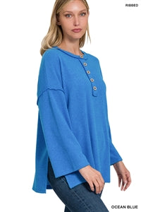 Coming Around Henley Top (Lavender and Blue)