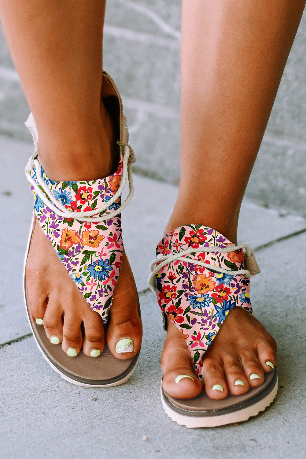 Floral Sandals