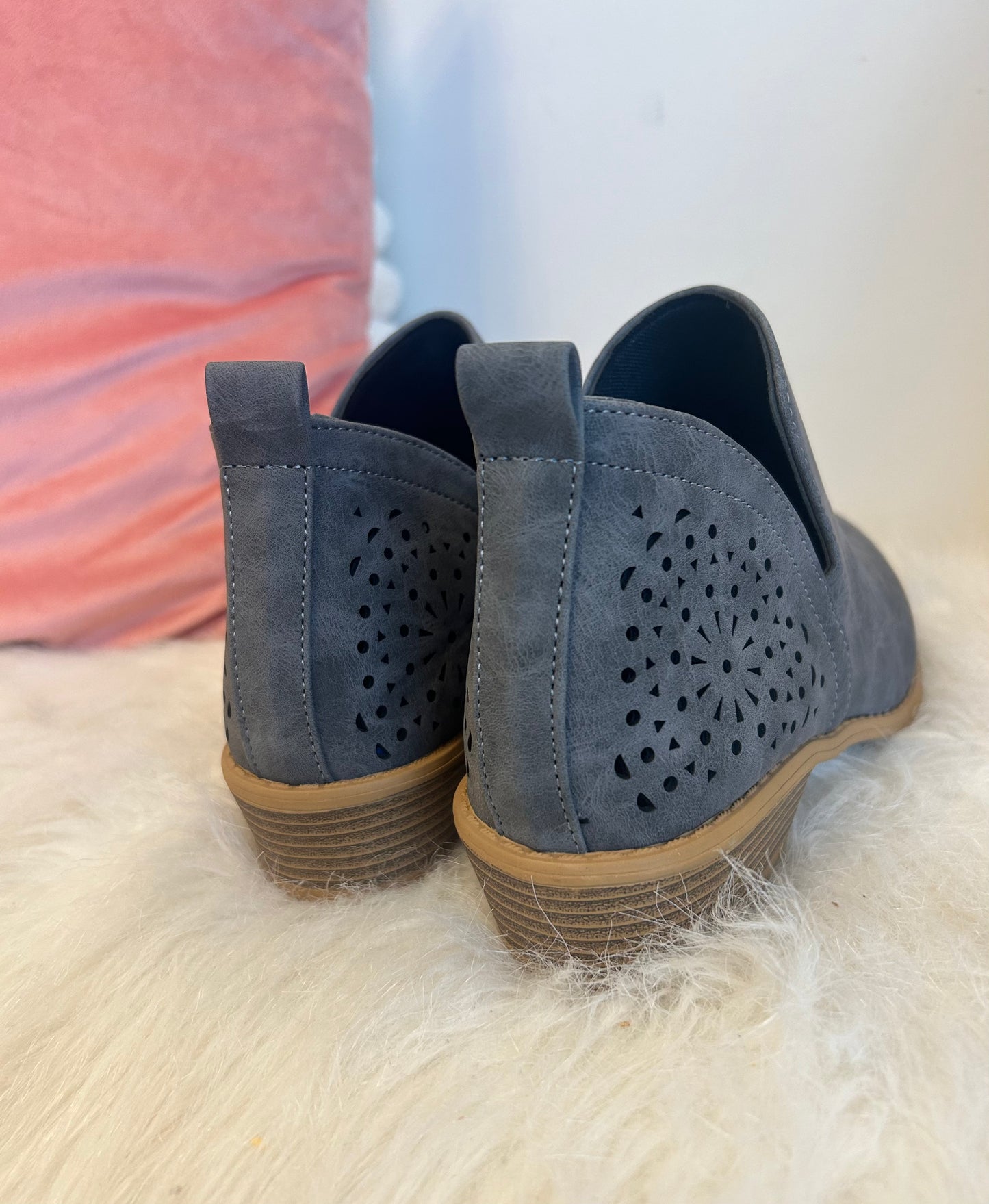 Fall Booties - Charcoal Gray