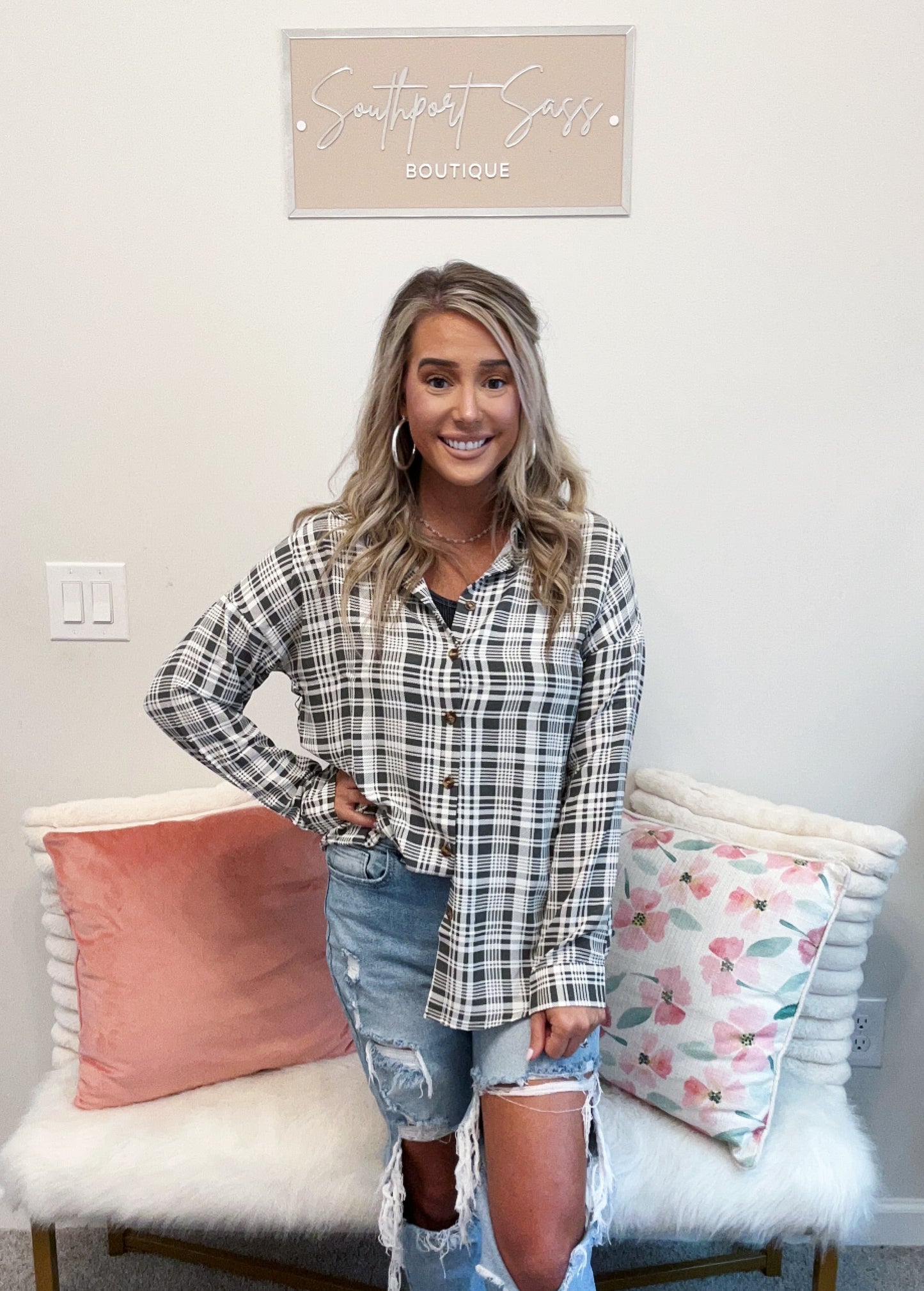 Here for the Ride Flannel