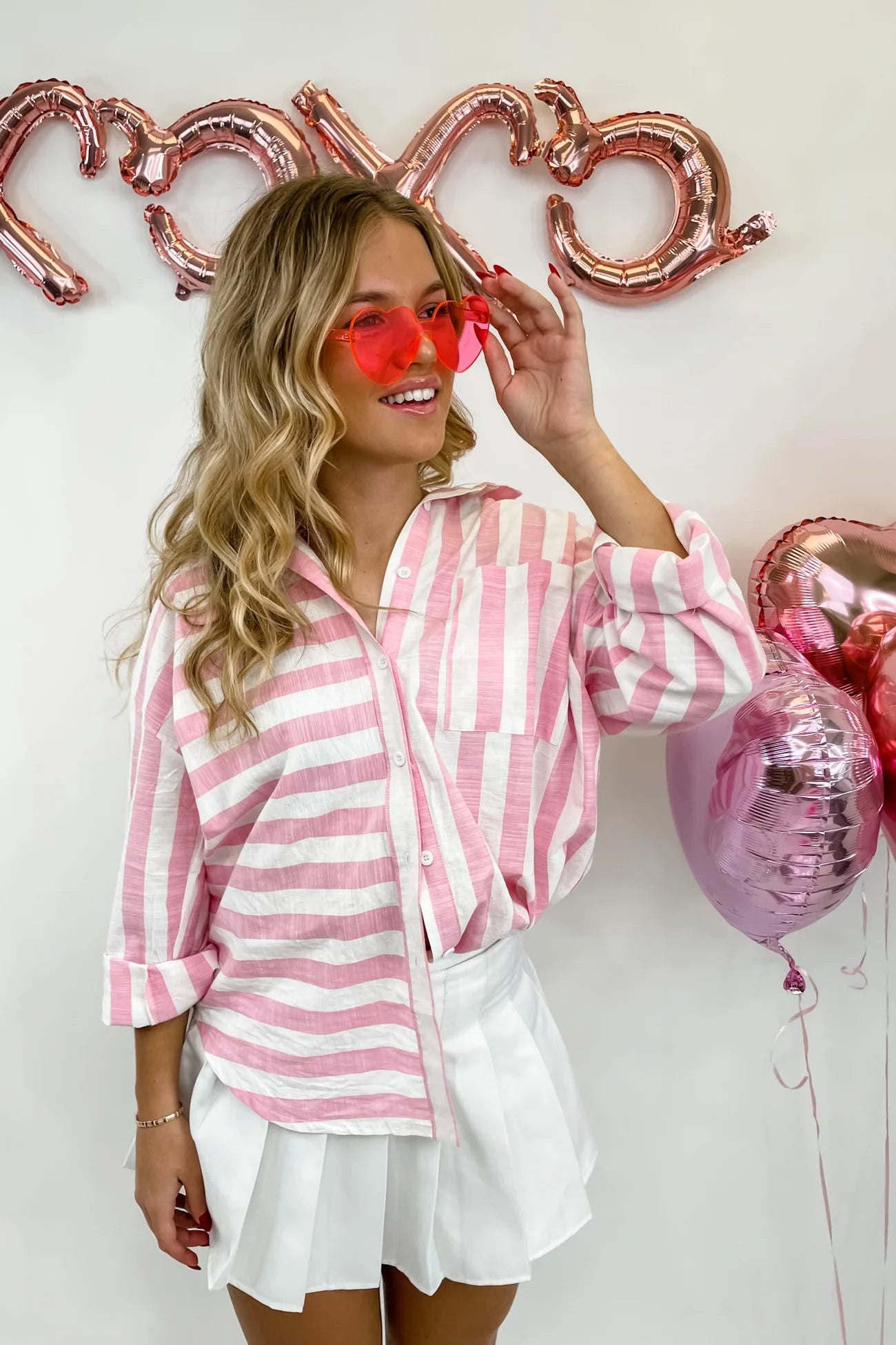 Lollie Striped Top (Plus)