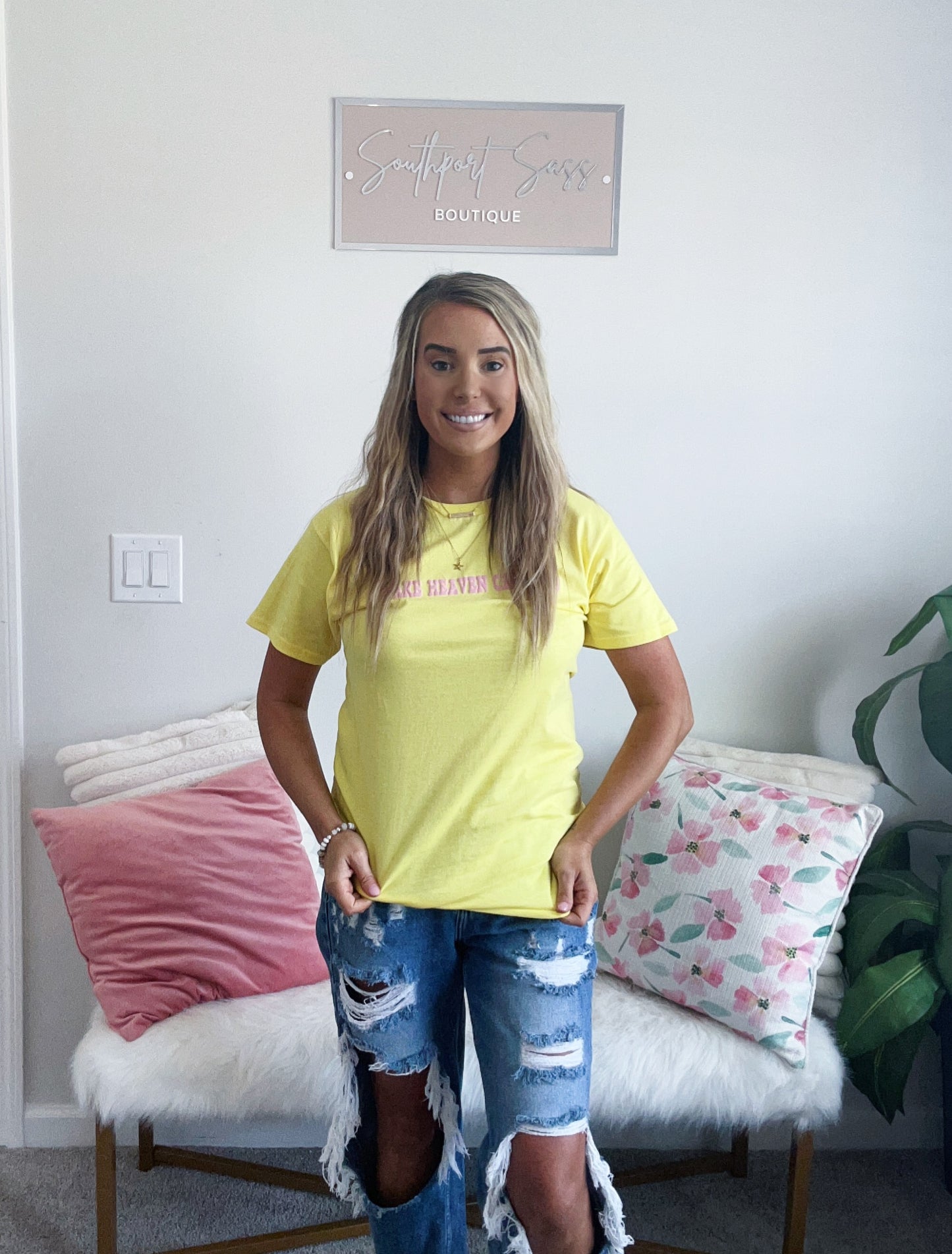 Make Heaven Crowded Tee
