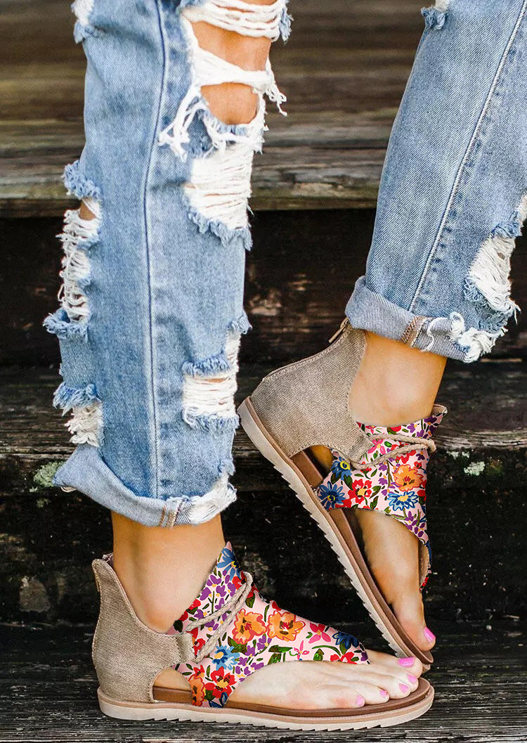Floral Sandals