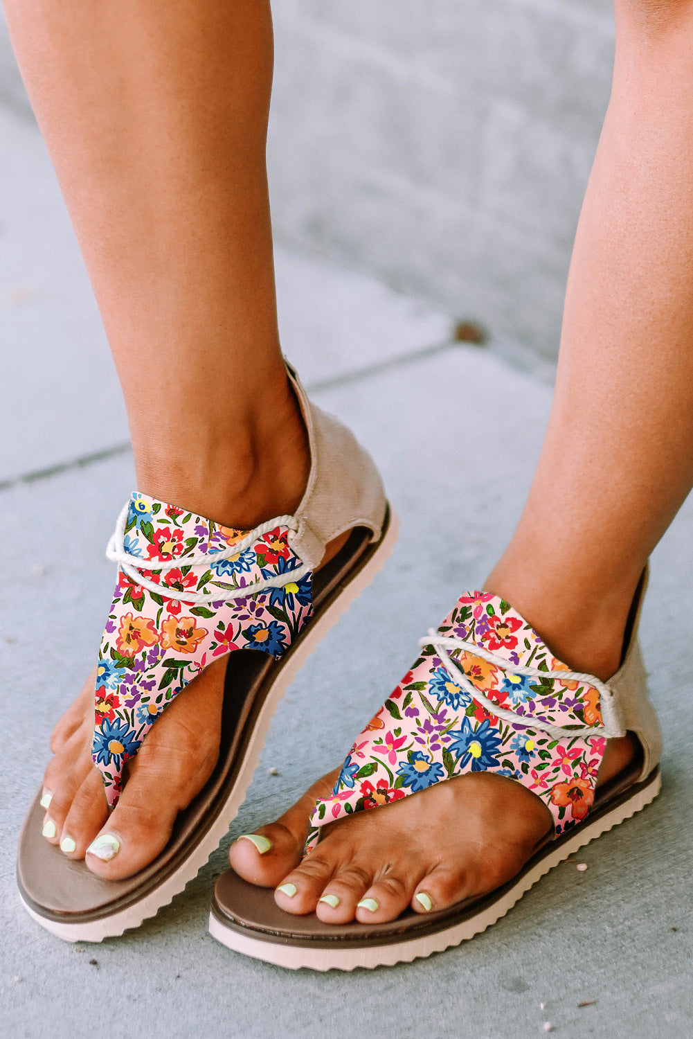 Floral Sandals