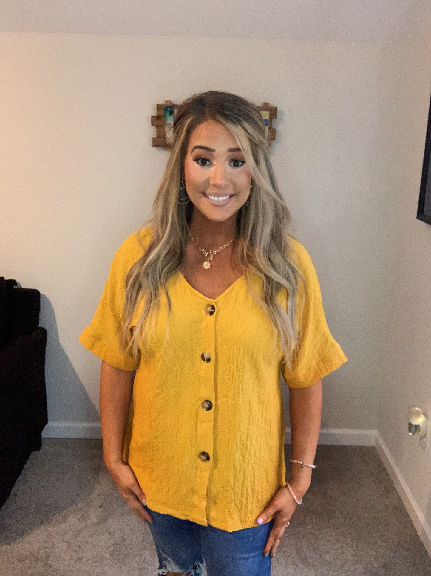 Lyla Button Up Blouse