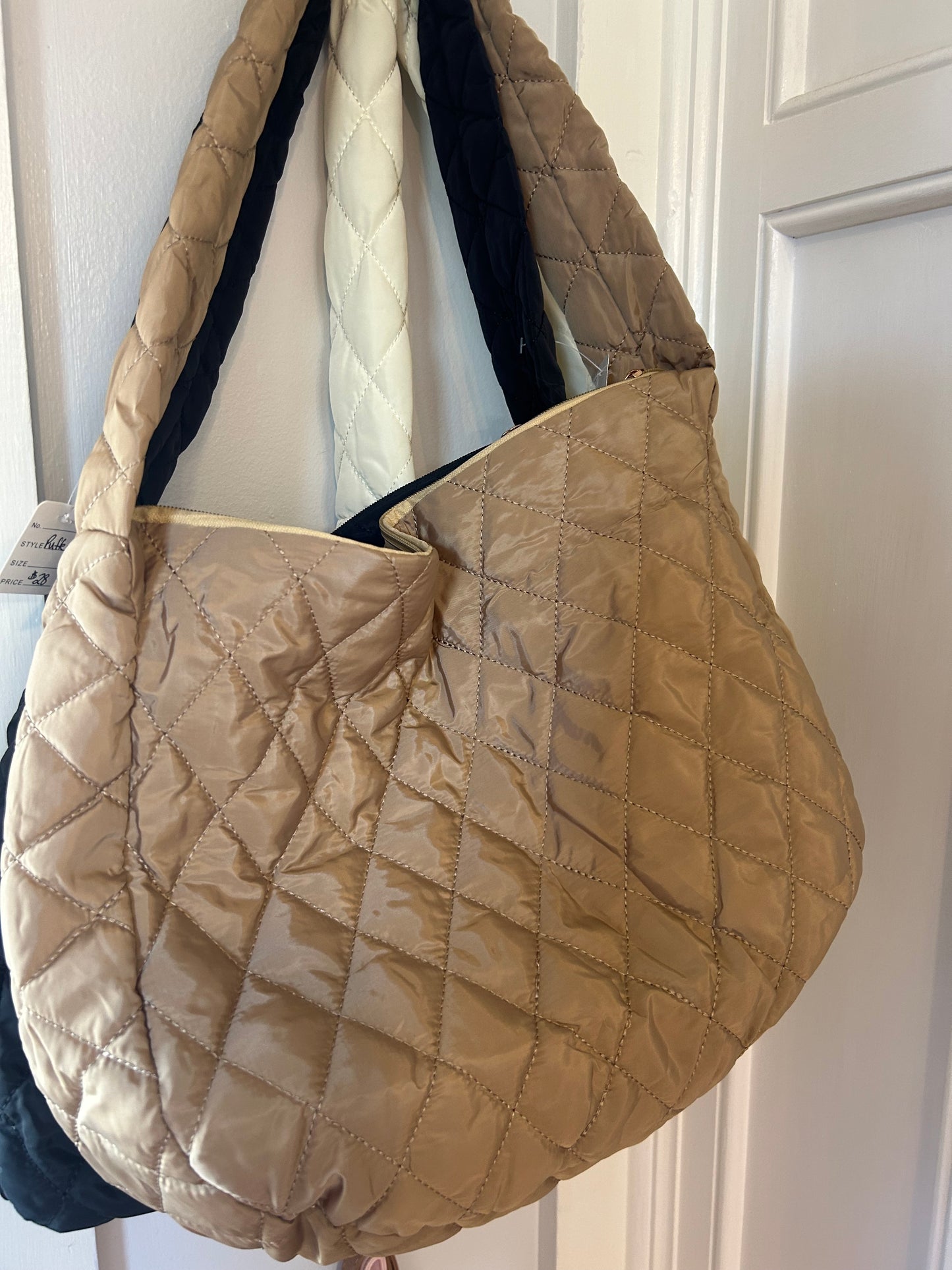 Quilted Puffer Purse (3 colors)