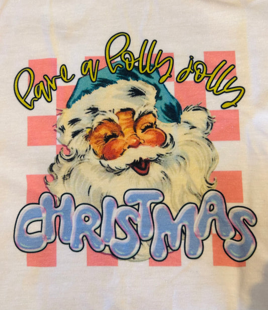 Holly Jolly Santa Tee