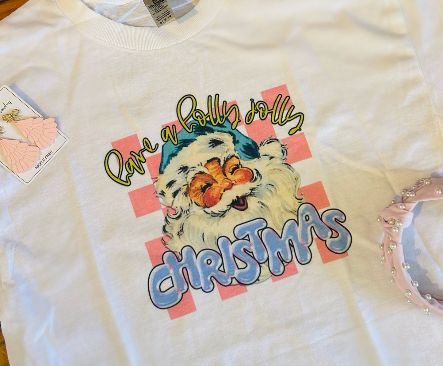 Holly Jolly Santa Tee