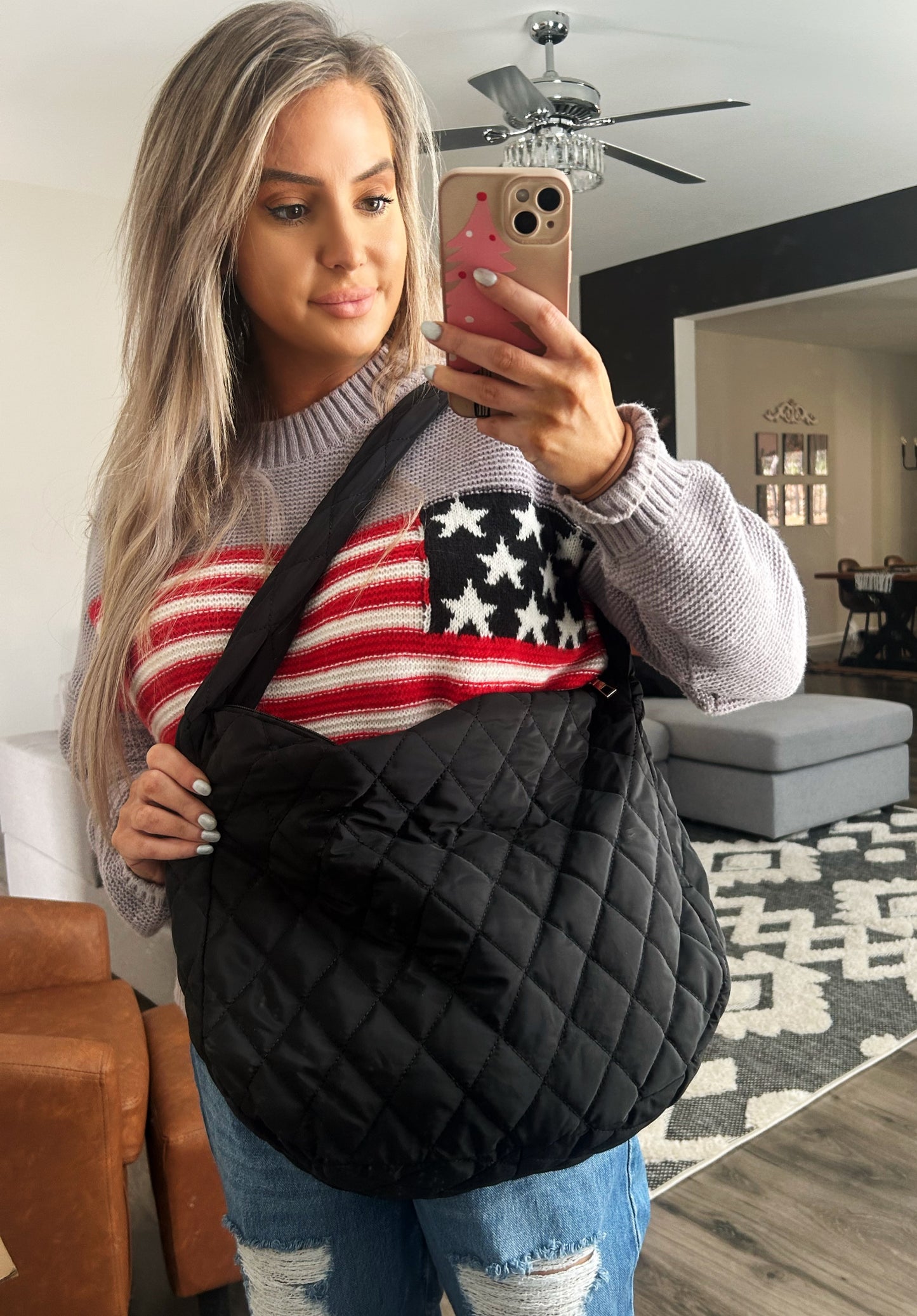 Quilted Puffer Purse (2 colors)
