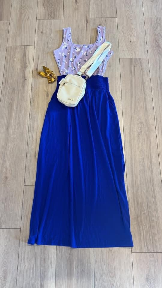Zenana Blue Skirt