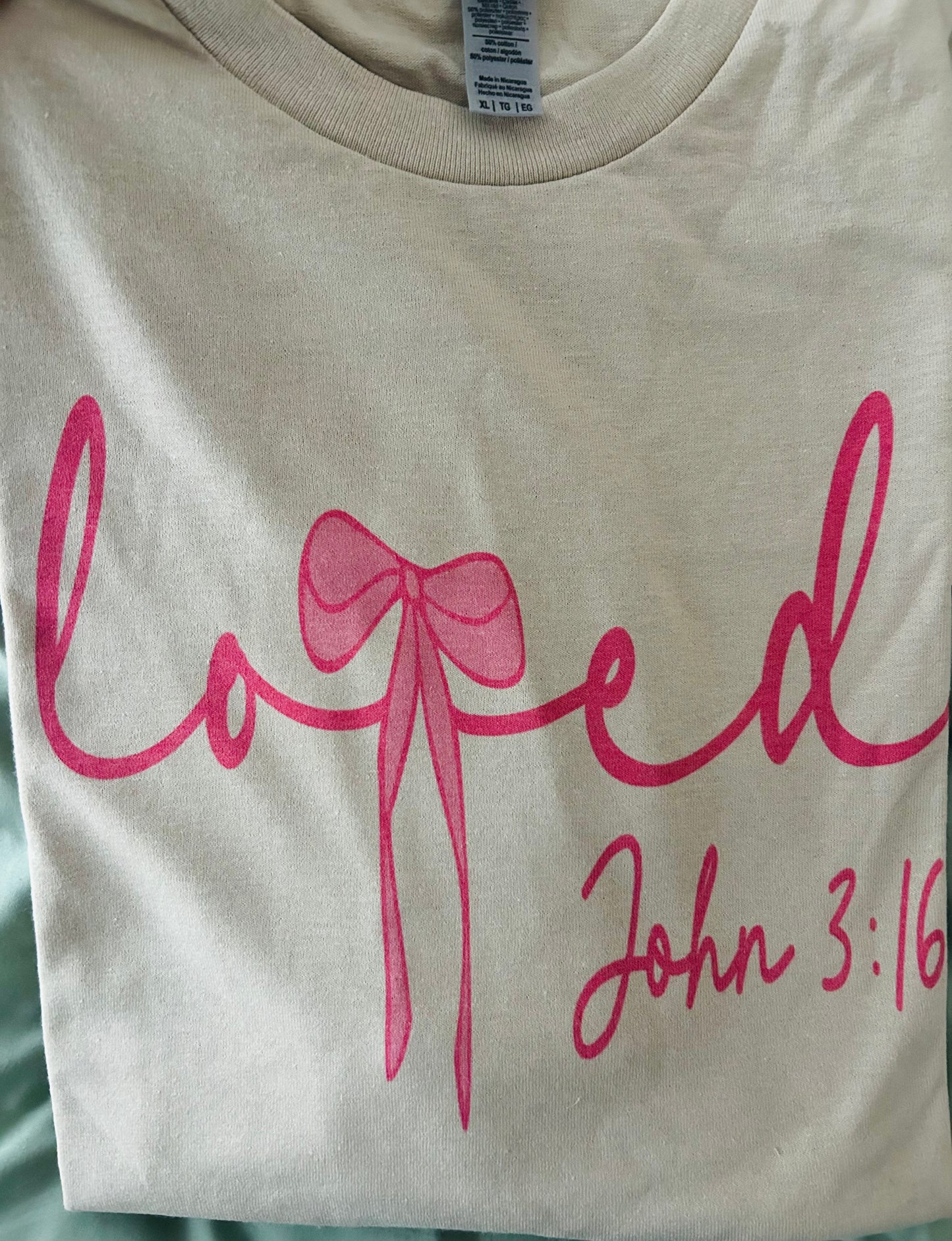 Loved John 3:16 Tee