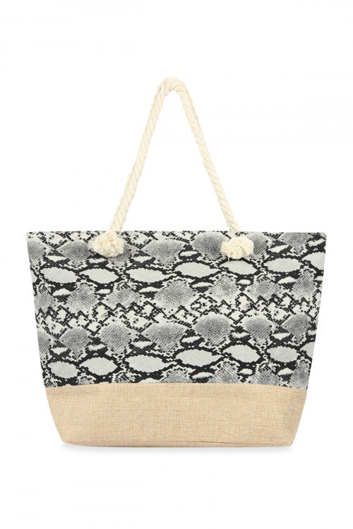 Snake Skin Tote