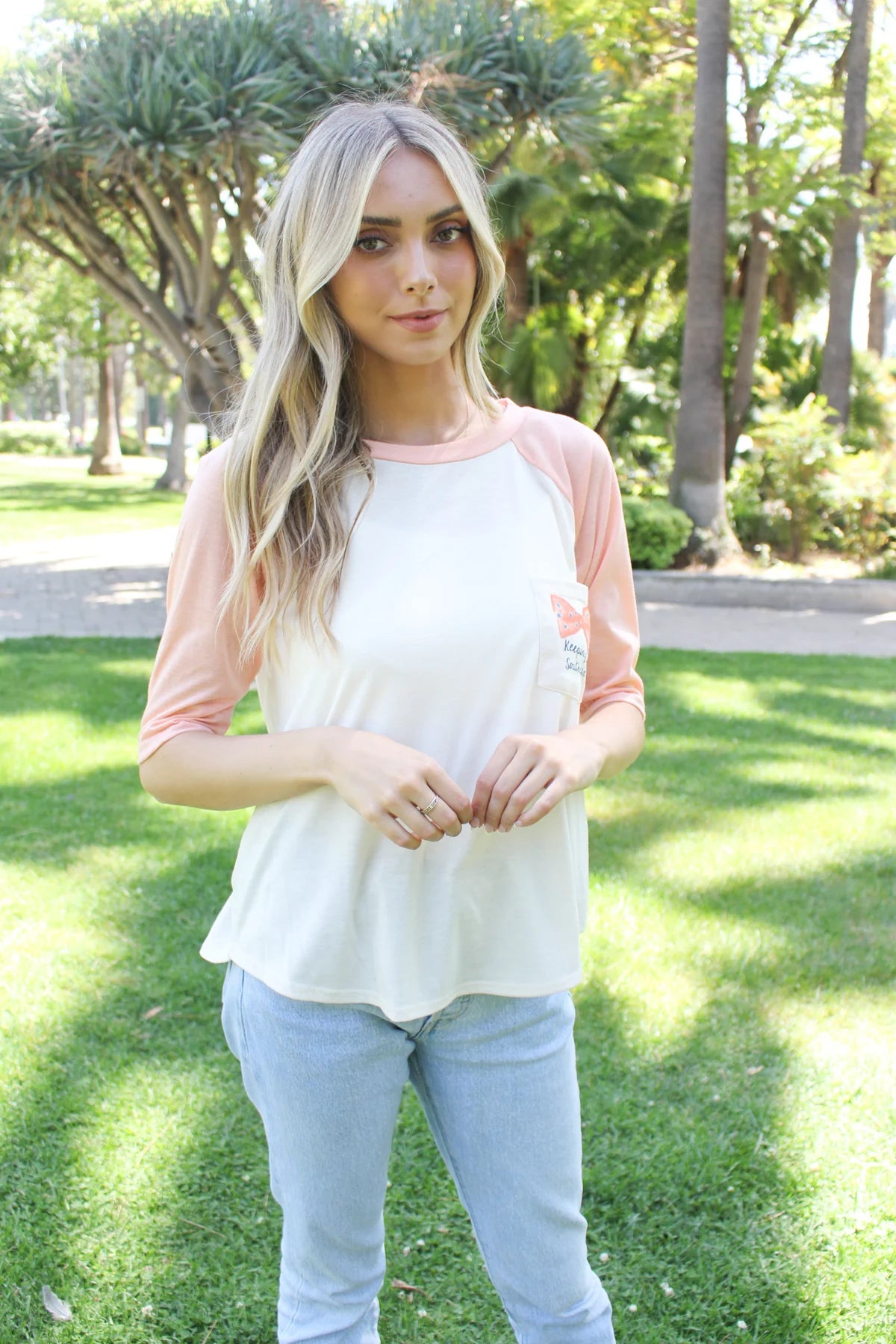 Keeping It Southern Raglan Top