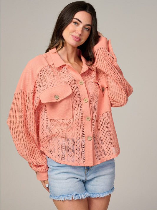 Amelia Button Top