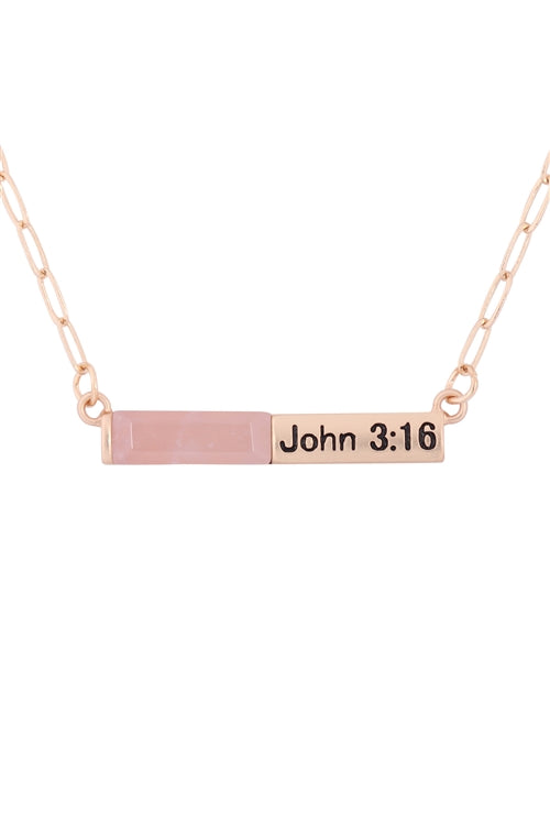 John 3:16 Necklace